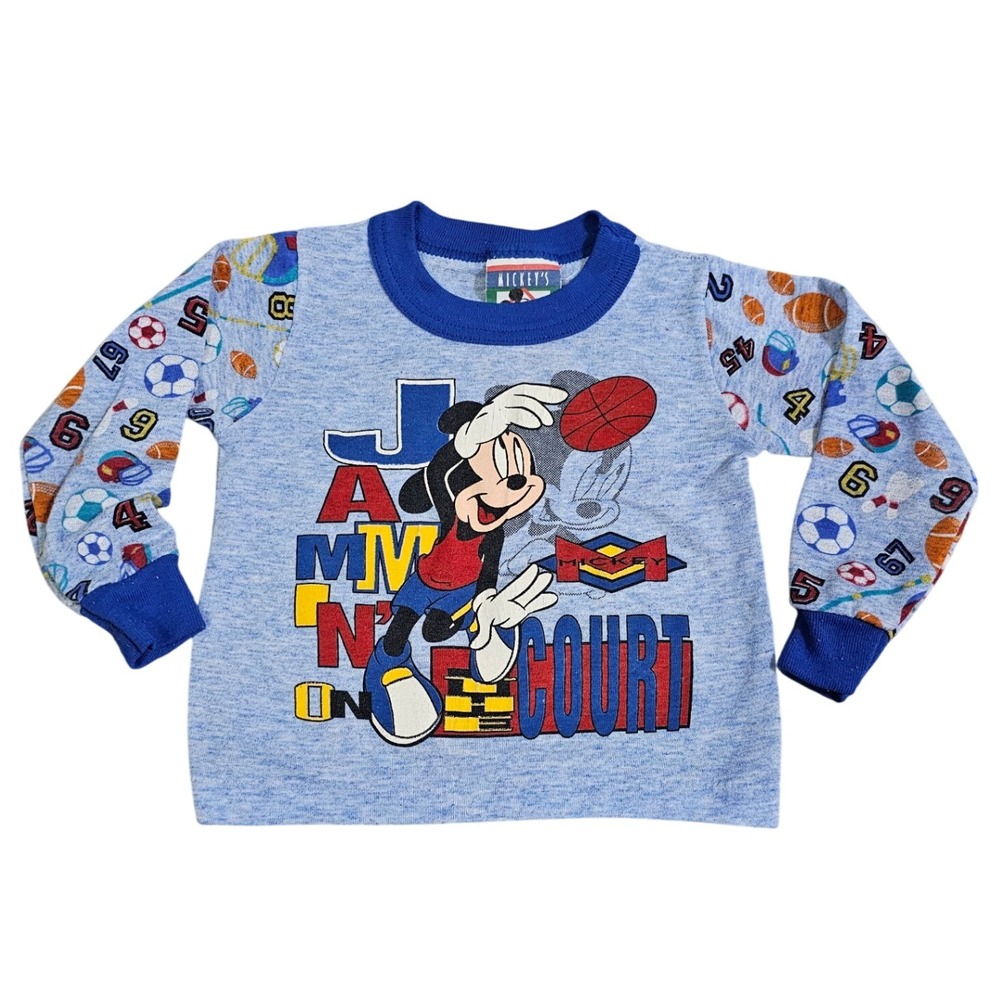 Vintage Mickey Mouse sleep shirt size 2t Mickey's Stuff for Kids